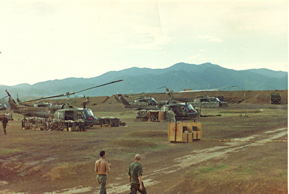 Vietnam Helicopter insignia and artifacts - A Troop, 1st Squadron, 9th ...