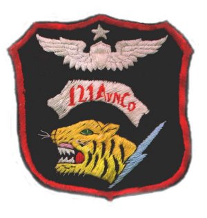 Vietnam Helicopter insignia and artifacts - 121st Assault 