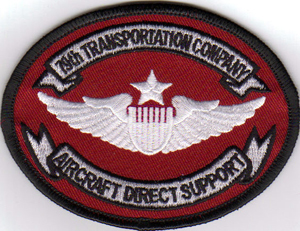 Vietnam Helicopter insignia and artifacts - 79th Transportation Company